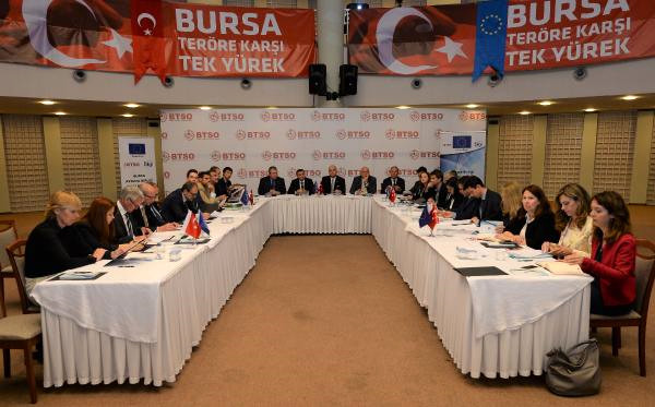 Bursa Otomotiv Sektörü AB’ye Anlatıldı