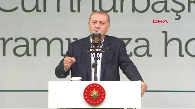 Bursa Cumhurbaşkanı Erdoğan Büyük Bursa İftarı’na Katıldı-2