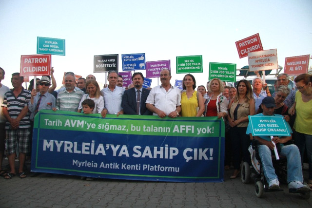 Antik Kent Üzerine Yapılan Avm İçin ‘Tarihe Sahip Çık’ Çağrısı