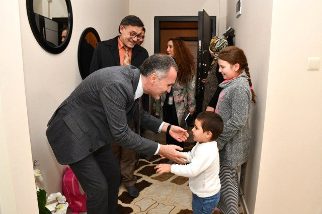 Başkan Taban’dan Engelli Ailelere Ziyaret