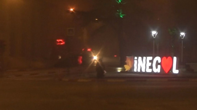 İnegöl’de Sis ve Gizli Buzlanma Tehlikesi