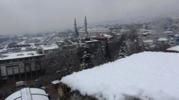 Yeşil Bursa’, Beyaza Büründü