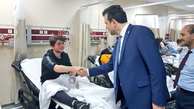 Milletvekili Esgin, Uludağ’daki Kazada Yaralananları Ziyaret Etti
