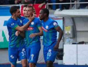 5 gollü nefes kesen maç! Rizespor, İstanbul grubunu son dakika golüyle devirdi