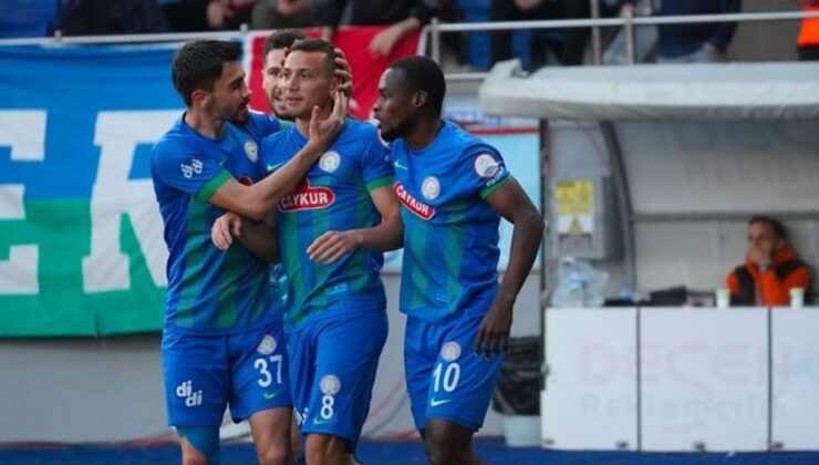 5 gollü nefes kesen maç! Rizespor, İstanbul grubunu son dakika golüyle devirdi