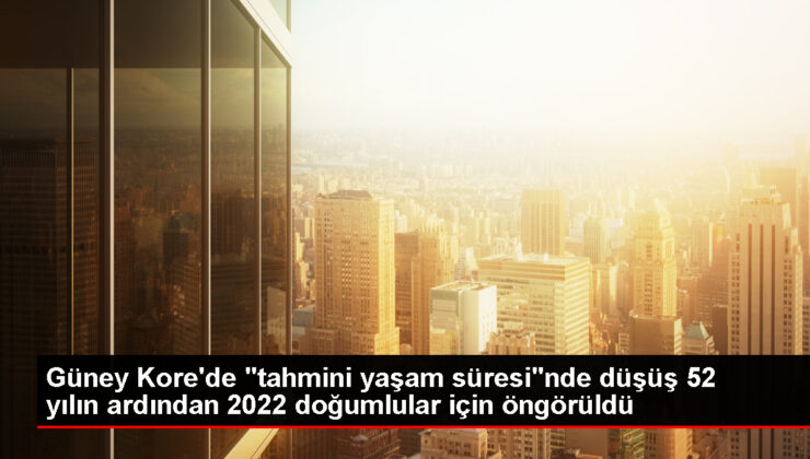 Güney Kore’de iddiası hayat müddeti düşüş gösteriyor