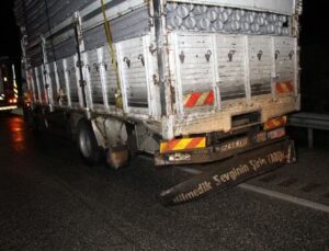 Yağış nedeniyle kayganlaşan yolda ambulans ile kamyon çarpıştı: 4 sıhhat işçisi yaralandı