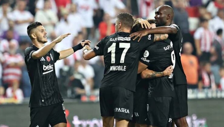 Beşiktaş, Harika Lig’in birinci haftasında Samsunspor’u 2-0 yendi