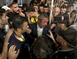 Fenerbahçe Göztepe maçında ne oldu, neden hengame çıktı? Ali Koç neden yere düştü? TFF açıklama son durum!