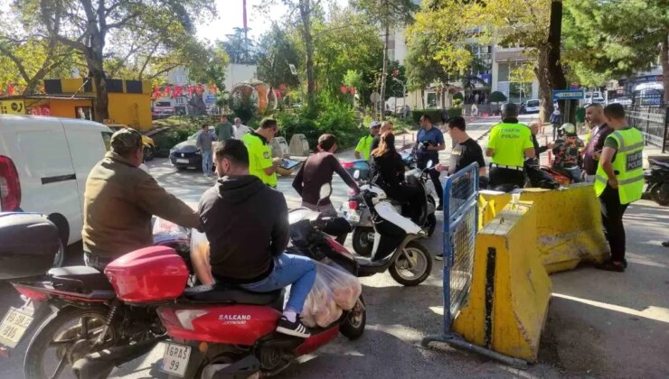 Bursa’da Motosiklet Kontrollerinde 1.5 Milyon TL Ceza Kesildi