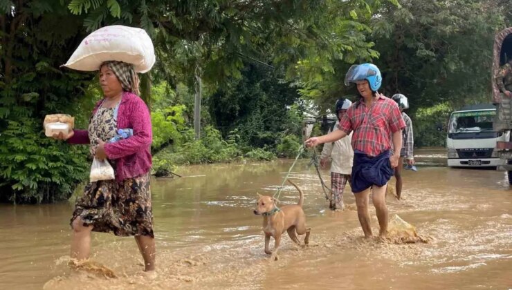 Myanmar’da Sel ve Toprak Kaymaları: 74 Meyyit, Arama Kurtarma Devam Ediyor