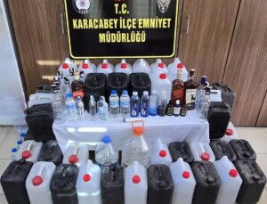 Bursa’da Uydurma ve Kaçak İçki Operasyonu: İki Gözaltı