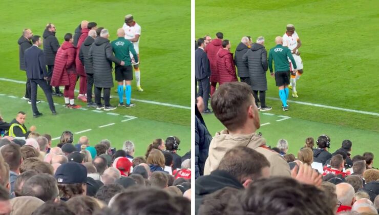 Taraftarı korkutan görüntü! Sakatlık yaşayan Osimhen kolunu oynatamadı