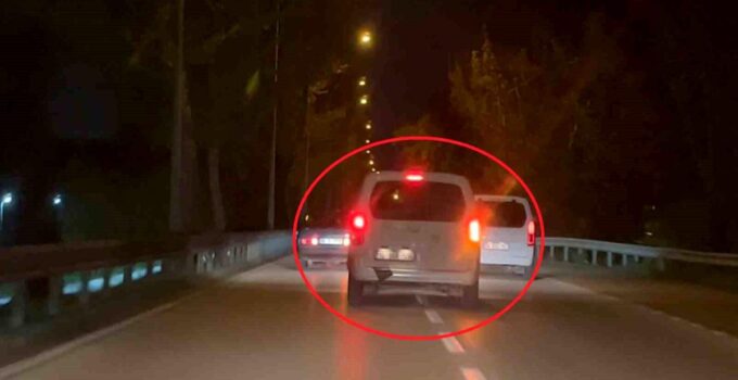 Bursa’da sinemaları aratmayan hırsız-polis kovalamacası