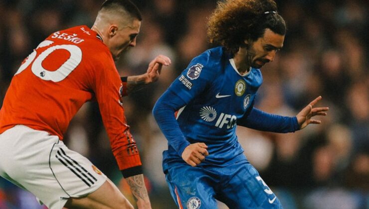 Chelsea-Manchester United maçında tek gol! 21 şut çektikleri çabayı kaybettiler