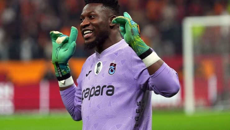 Andre Onana Trabzonspor’a veda etti