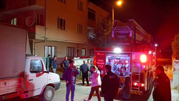 İnegöl’de kaygı dolu anlar: Eski eşinin konutunu molotofkokteyli attı