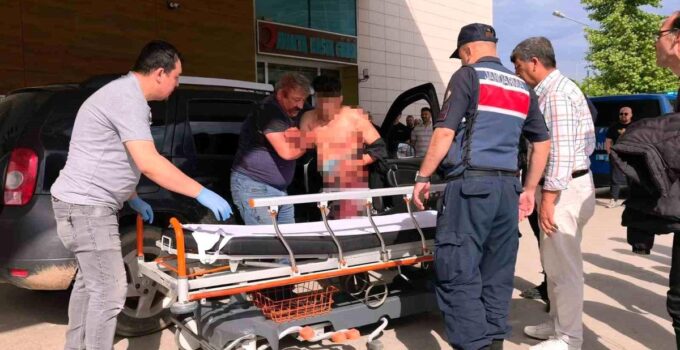 Akraba ortası çıkan hengame kanlı bitti: 1 ağır yaralı