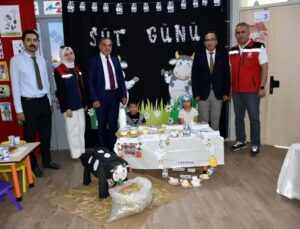 Aydın’da miniklere süt tüketiminin değeri anlatıldı