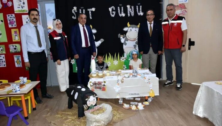 Aydın’da miniklere süt tüketiminin değeri anlatıldı