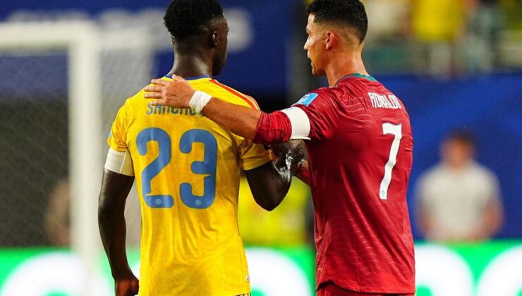 Galatasaraylı Davinson Sanchez’e büyük övgü: Ronaldo’yu futboldan soğuttu