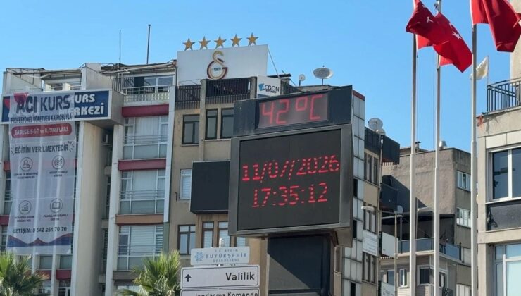 Aydın’da Sıcak Hava: Cadde ve Sokaklar Boşaldı