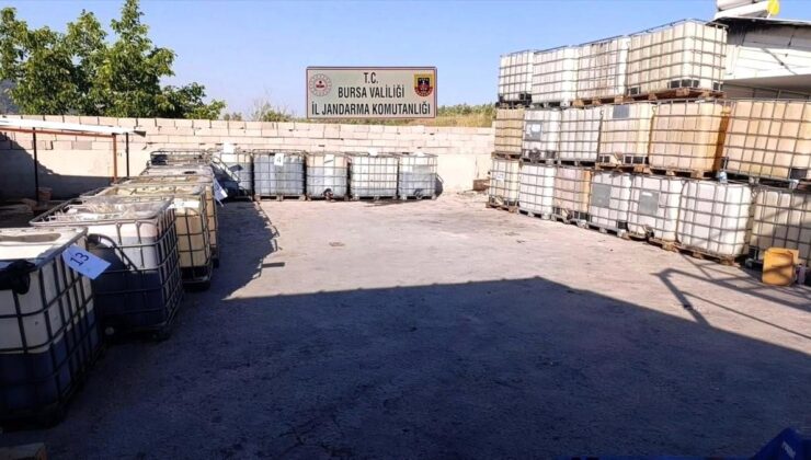 Bursa’da 10 milyon liralık düzmece madeni yağ operasyonu