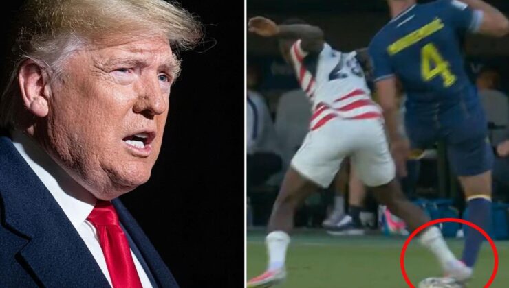 Donald Trump, Balogun’a verilen kırmızı kart konumunu yorumladı