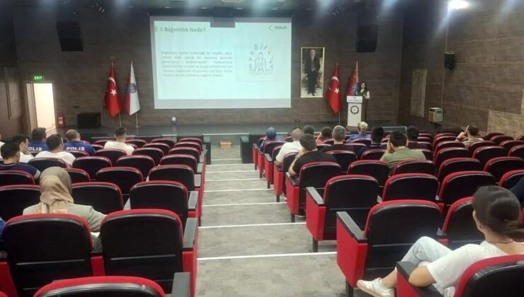 Kars emniyet çalışanına kumar bağımlılığı eğitimi ve YEDAM tanıtımı