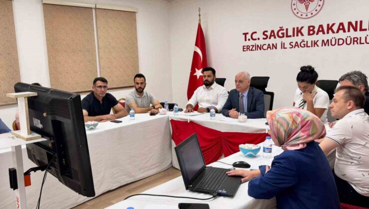 Erzincan’da meskende sıhhat hizmetlerinde uyum ele alındı