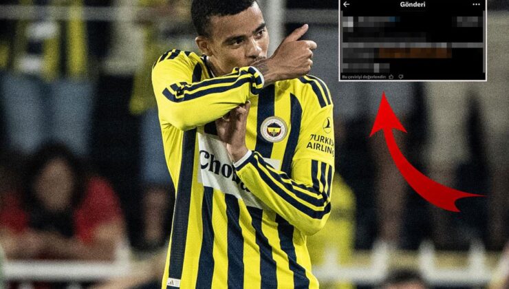 Sturm Graz’ın Greenwood için yaptığı paylaşım bomba
